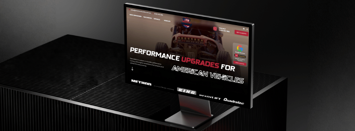 American Builds Performance 4×4 Website
