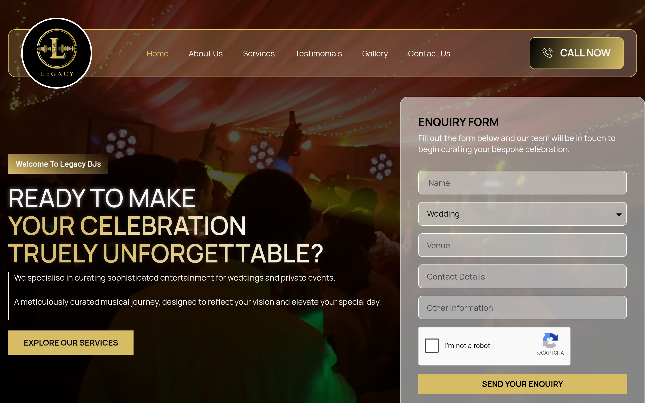 Legacy DJs UK — screenshot